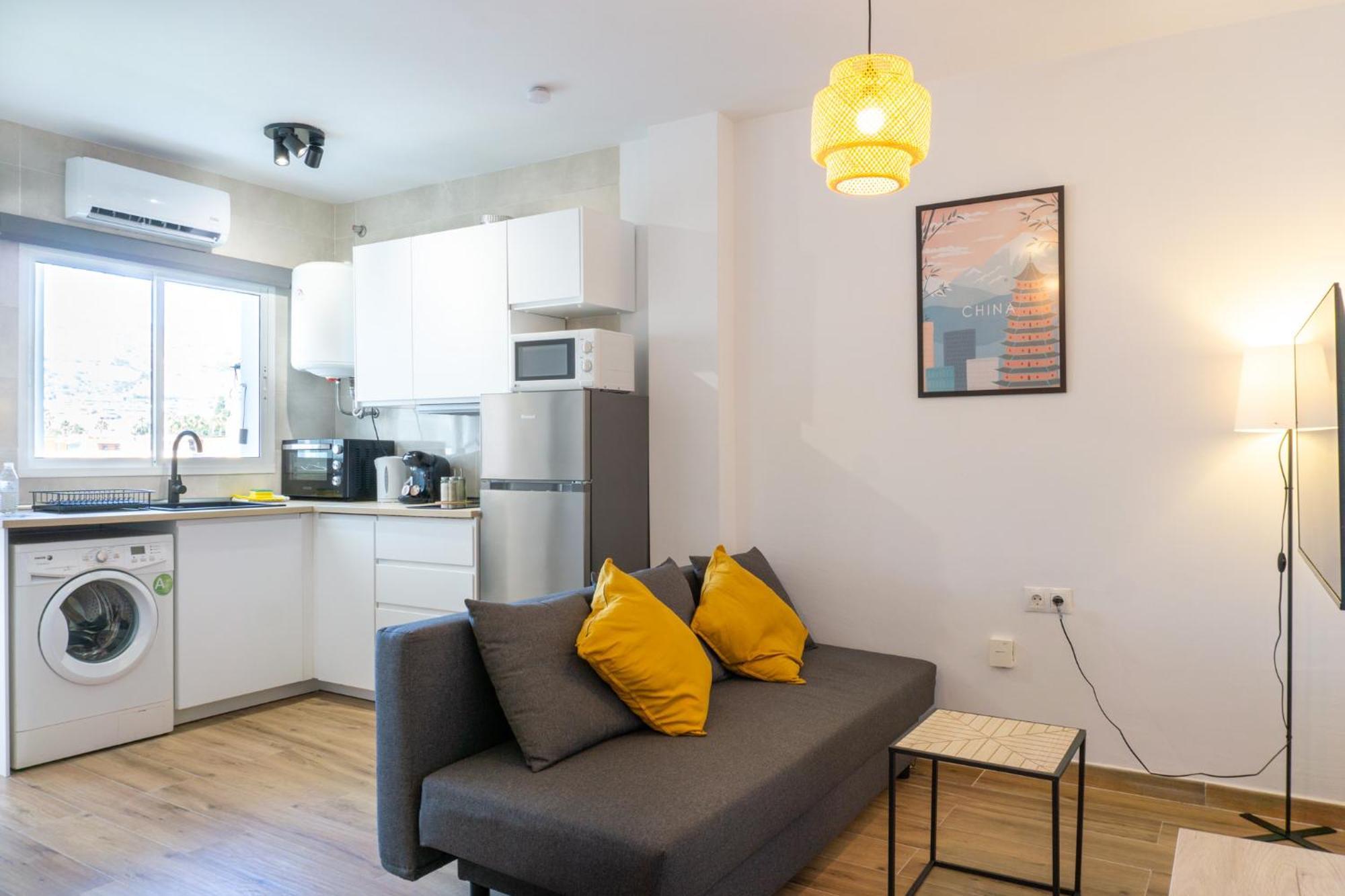 Apartamento Con Terraza En La Playa La Cala Del Moral Exterior foto