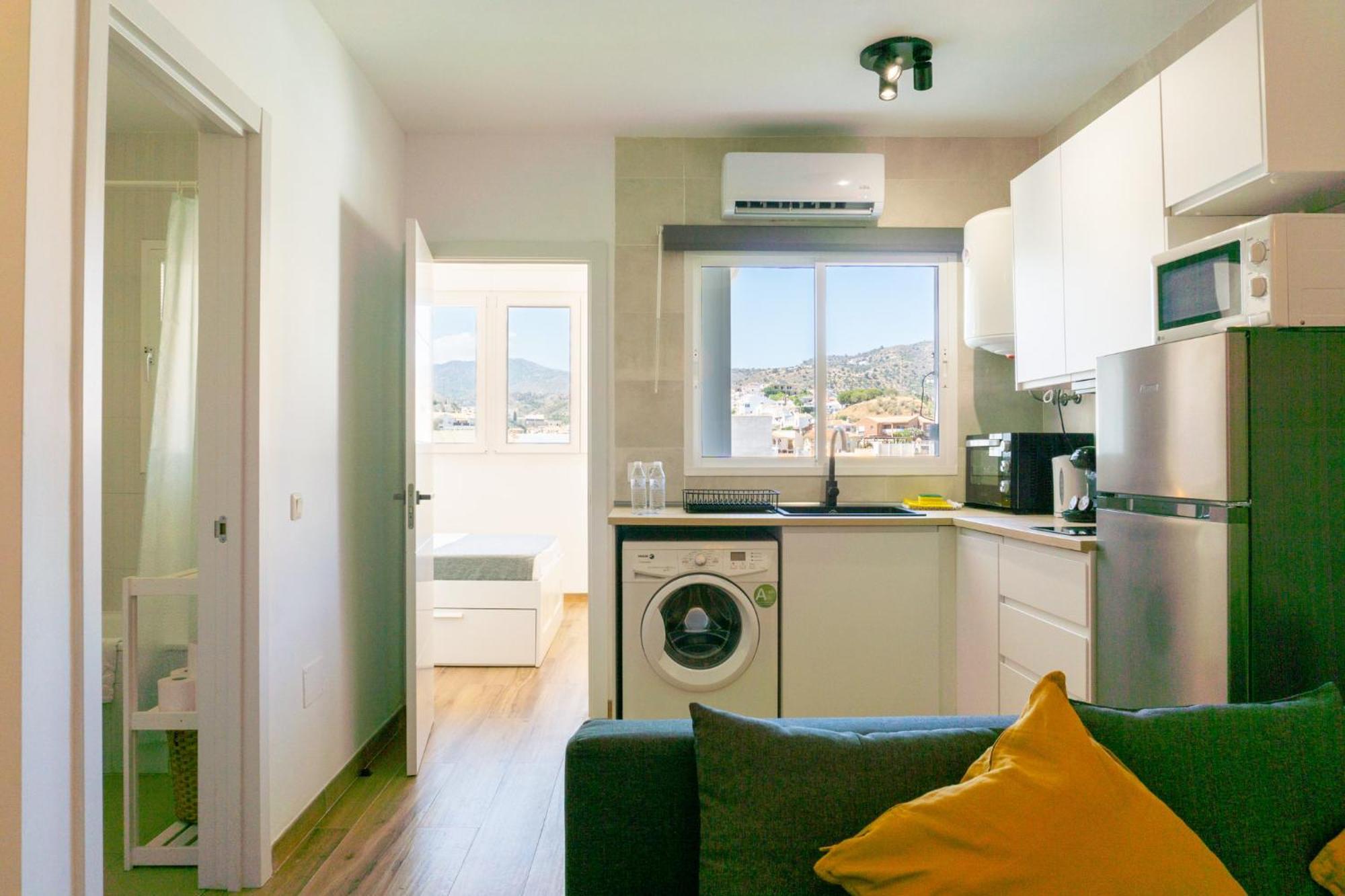 Apartamento Con Terraza En La Playa La Cala Del Moral Exterior foto