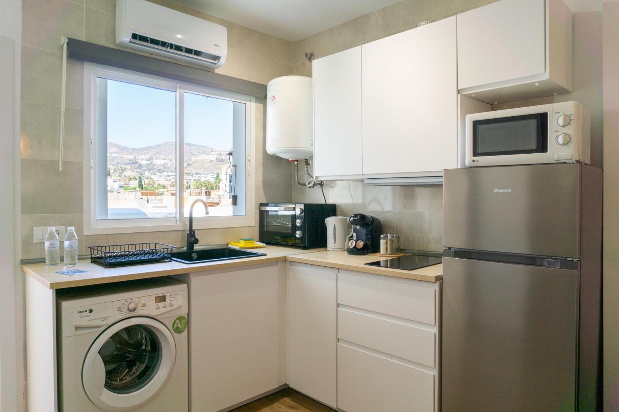 Apartamento Con Terraza En La Playa La Cala Del Moral Exterior foto