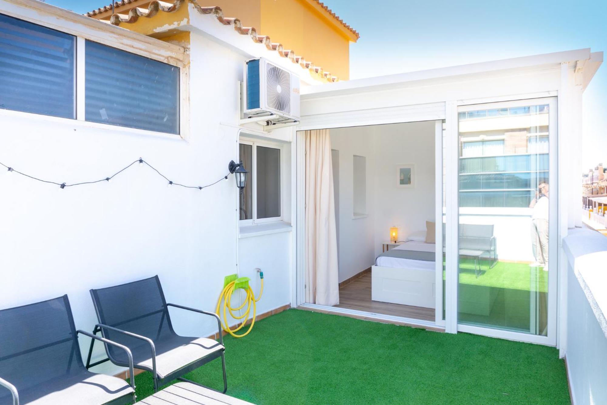Apartamento Con Terraza En La Playa La Cala Del Moral Exterior foto